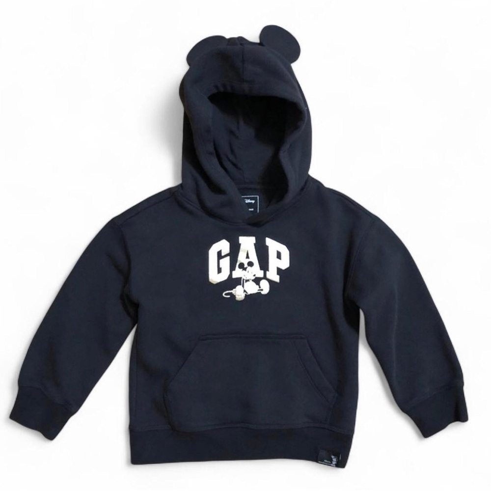 Gap x Disney Toddler Metallic Mickey Mouse Hoodie size 4T